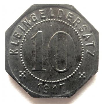 1917 Tübingen 10 Pfennig Notgeld | Coinantiquariat