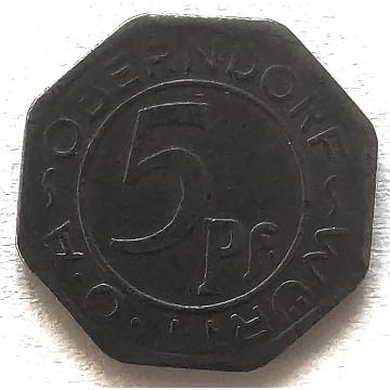 1918 Oberndorf 5 Pfennig | Coinantiquariat