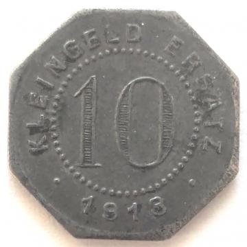 1918 Rottenburg am Neckar 10 Pfennig | Coinantiquariat