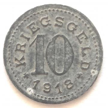 1918 Balingen 10 Pfennig | Coinantiquariat
