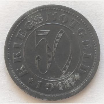 1918 Reutlingen 50 Pfennig | Coinantiquariat