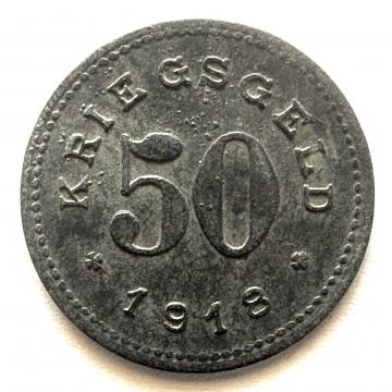 1918 Balingen 50 Pfennig | Coinantiquariat